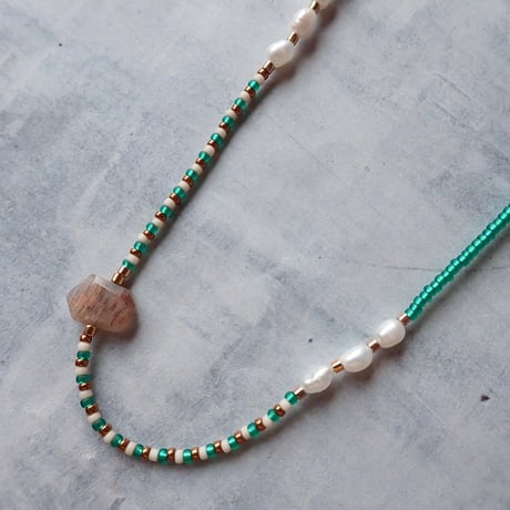 MIX beads NC - green#4- N118