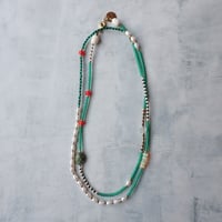 MIX beads NC - green#2- N104（1点もの）