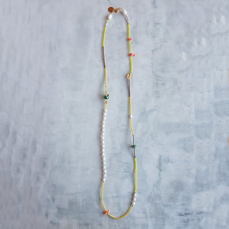 MIX beads NC - yellow - N107（1点もの）