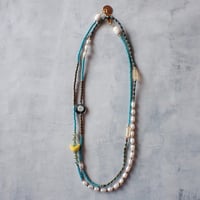 MIX beads NC - TQ blue - N124
