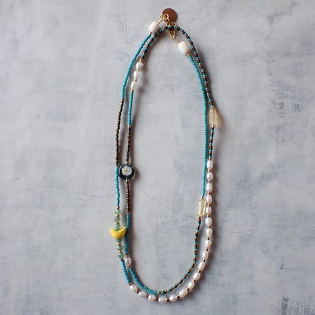 MIX beads NC - TQ blue - N124