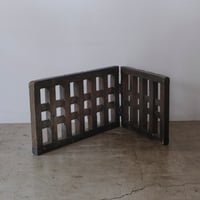 木製帳場格子