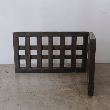 木製帳場格子