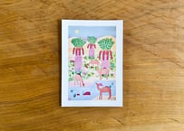 Desert oasis (Postcard)
