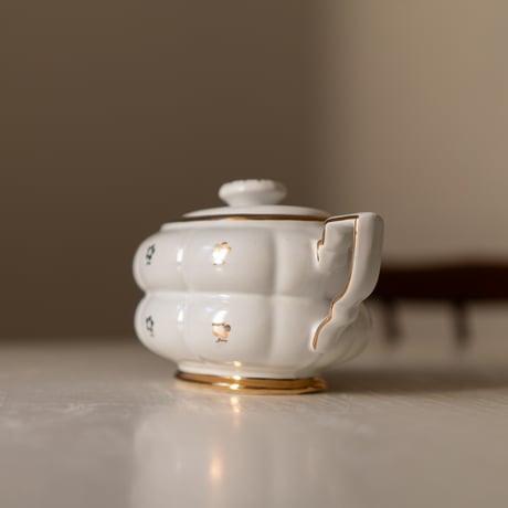 Gefle “Aladdin” Sugar Bowl by Arthur Percy, Sweden 1940s