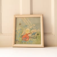 Sweden Vintage Framed Print — “Fader vår” , 1950s