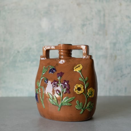 イタリア 1970s　陶器のグラッパボトル