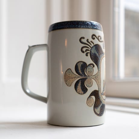 Royal Copenhagen “Den Nye Lillebæltsbro” Commemorative Mug, Denmark 1970