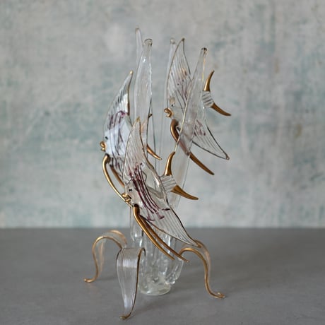Murano glass glass object, Italy 1970s
