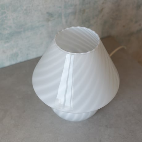 Murano Glass Mushroom Table Lamp, Italy 1970s