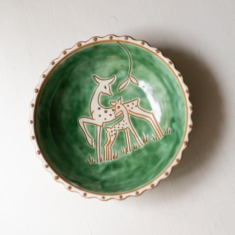 Haunsø Keramik Bowl, Denmark 1940s