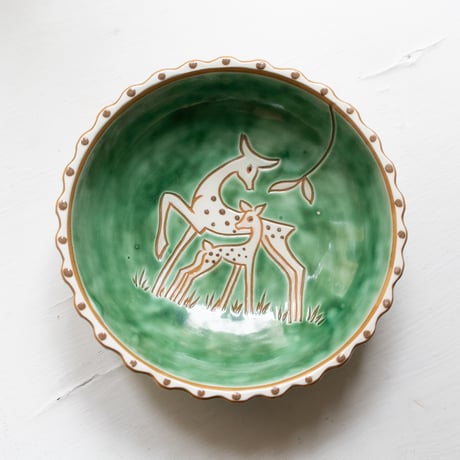Haunsø Keramik Bowl, Denmark 1940s
