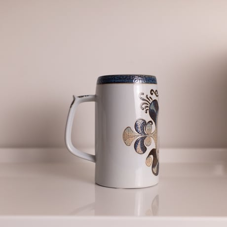 Royal Copenhagen “Den Nye Lillebæltsbro” Commemorative Mug, Denmark 1970