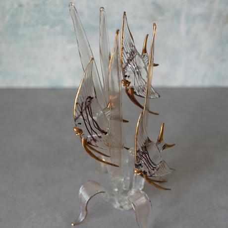 Murano glass glass object, Italy 1970s