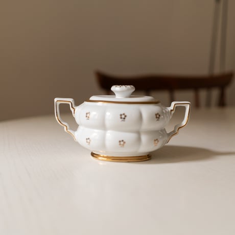 Gefle “Aladdin” Sugar Bowl by Arthur Percy, Sweden 1940s