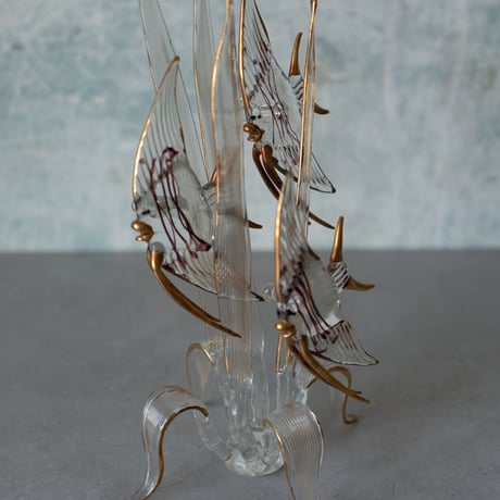 Murano glass glass object, Italy 1970s