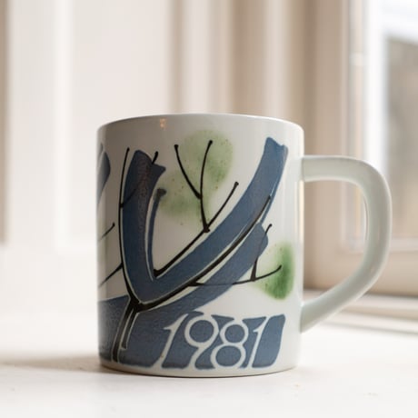 Royal Copenhagen Year Mug Large, Denmark 1981