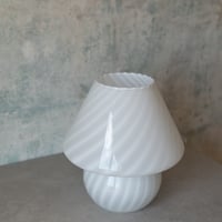 Murano Glass Mushroom Table Lamp, Italy 1970s