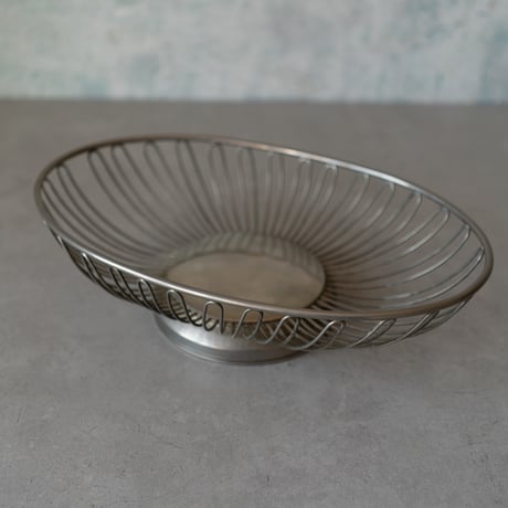 イタリア 1980s  Alessi ワイヤーバスケット