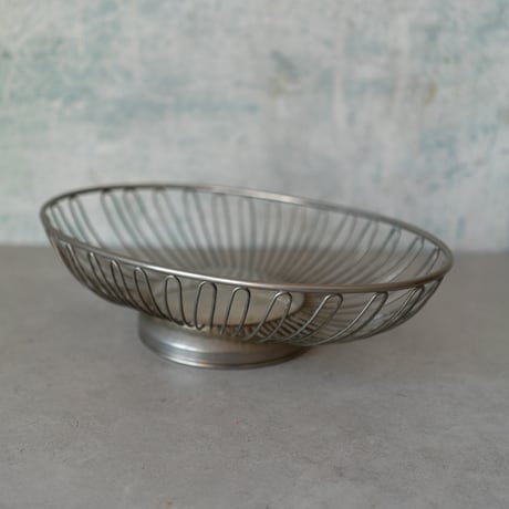 イタリア 1980s  Alessi ワイヤーバスケット