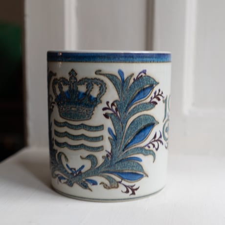 Royal Copenhagen 200th Anniversary Jubilee Mug, Denmark 1975