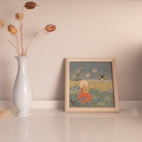 Sweden Vintage Framed Print  “Fader vår” 1950s