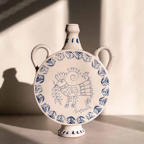 イタリア 1970s サルデーニャ島 陶器のボトル