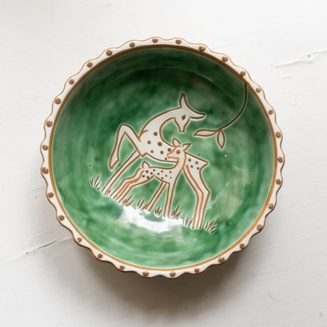 Haunsø Keramik Bowl, Denmark 1940s