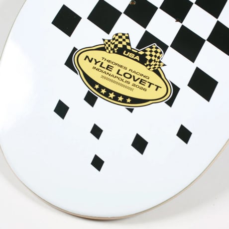 THEORIES DECK セオリーズ デッキ　7.75インチ Nyle Lovett Speedway Pro Skateboard Deck