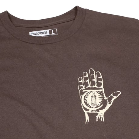 THEORIES Tシャツ セオリーズ メンズ 半袖 ブラウン　Rasputin Tee （Coffee）
