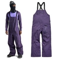 26-27 BURTON メンズ バートン スノーボードウエア ビブパンツ Men's [ak]® Cyclic GORE-TEX 2L Bib Pants（Nightshade Purple)