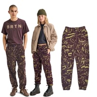 BURTON フリース パンツ　CINDER FLEECE PANTS （LIQUID BEARHUG）