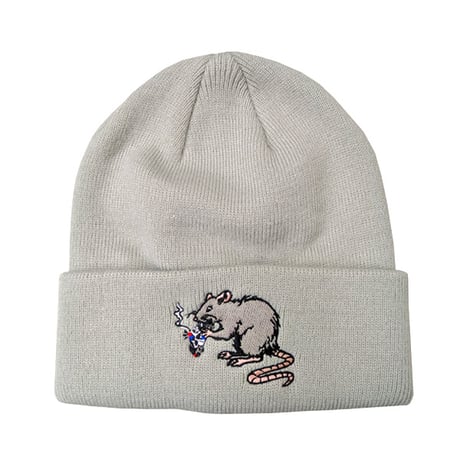 REAL SKATEBOARDS ビーニー リアル　STREET CLEANER CUFF BEANIE (SILVER)