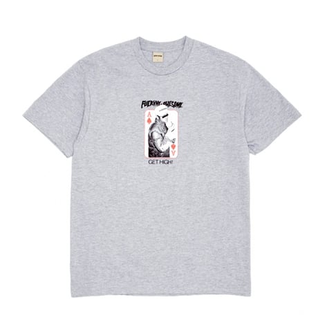 FUCKING AWESOME INDEPENDET ファッキンオーサム インディペンデント Tシャツ 半袖　FA X Independent Get High Tee (Ash Heather)
