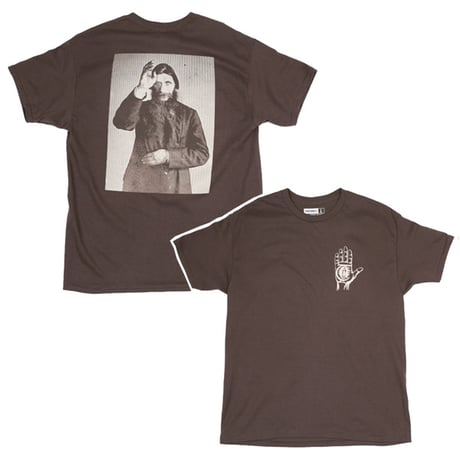 THEORIES Tシャツ セオリーズ メンズ 半袖 ブラウン　Rasputin Tee （Coffee）