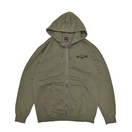 SPITFIRE WHEELS パーカー スピットファイア　LTB ARCH EMB ZIPUP HOODED （OLIVE）