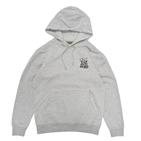 ANTIHERO SKATEBOARDS パーカー アンタイヒーロー　LANCE CODY CHAPMAN PULLOVER HOODIE （HTH GREY）