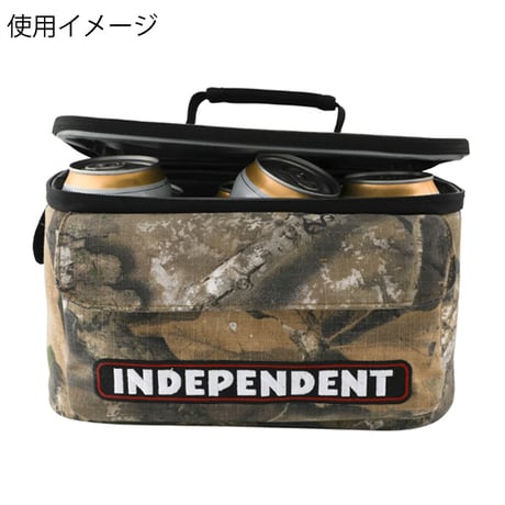 INDEPENDENT クーラーバッグ インディペンデント　Bar Logo 5L Independent x Realtree Cooler