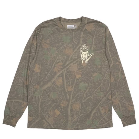 THEORIES Tシャツ 長袖 カモ柄 セオリーズ　Rasputin Longsleeve Tee （Deadwood Camo）