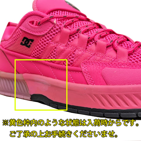 SALE DC SHOES スニーカー スケボー ディーシー シューズ　DC Shoes LUCIEN (HOT PINK)