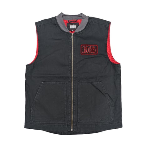 1910 9teenten アパレル ナインティーン テン ベスト　DYNA Ⅲ VEST （BLACK）