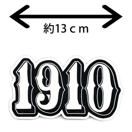1910 9teenten ナインティーン テン ステッカー　1910 Artworks Sticker Pack