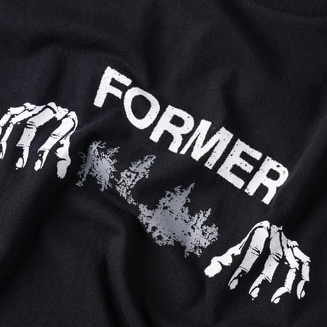 FORMER フォーマー 長袖 Tシャツ　ENGINEERED LS T-SHIRT （BLACK）