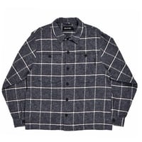 QUASI シャツ 長袖 クワジ　NOME LONG SLEEVE BUTTON UP SHIRT （PEAT）