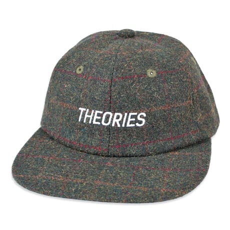THEORIES CAP セオリーズ キャップ　Stamp Logo Holmes Tweed Snapback
