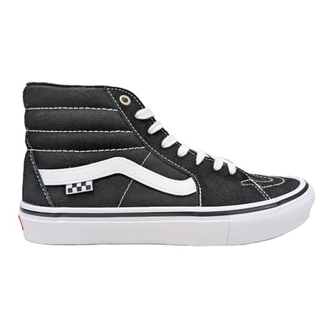 “訳ありOUTLET SALE 26.5cm” VANS スケート ハイ スニーカー バンズ　SKATEBOARDING SKATE SK8-HI SHOES （BLACK/WHITE）