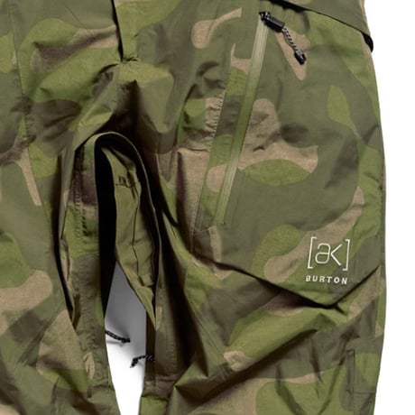 BURTON メンズ バートン スノーボードウエア ビブパンツ Men's [ak]® Cyclic GORE-TEX 2L Bib Pants（Keel Camo)