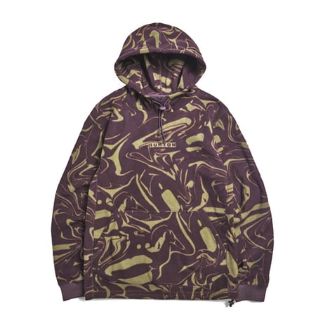 BURTON フリース フーディー　CINDER FLEECE PULLOVER HOODIE （LIQUID BEARHUG）
