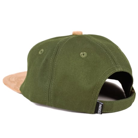 THEORIES CAP セオリーズ キャップ　Hand of Theories Strapback (Washed Green / Cedar Suede)
