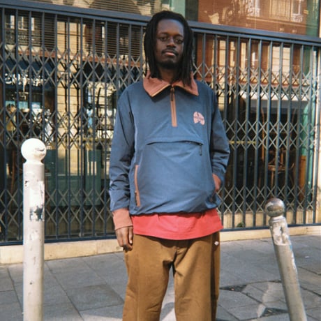 MAGENTA SKATEBOARDS アウター  ネイビー マジェンタ　SHAOLIN HALF ZIP JACKET （CHARCOAL BLUE）